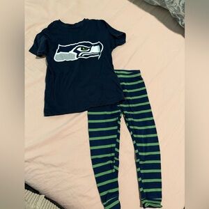 Kids Seahawks bundle shirt and pants
